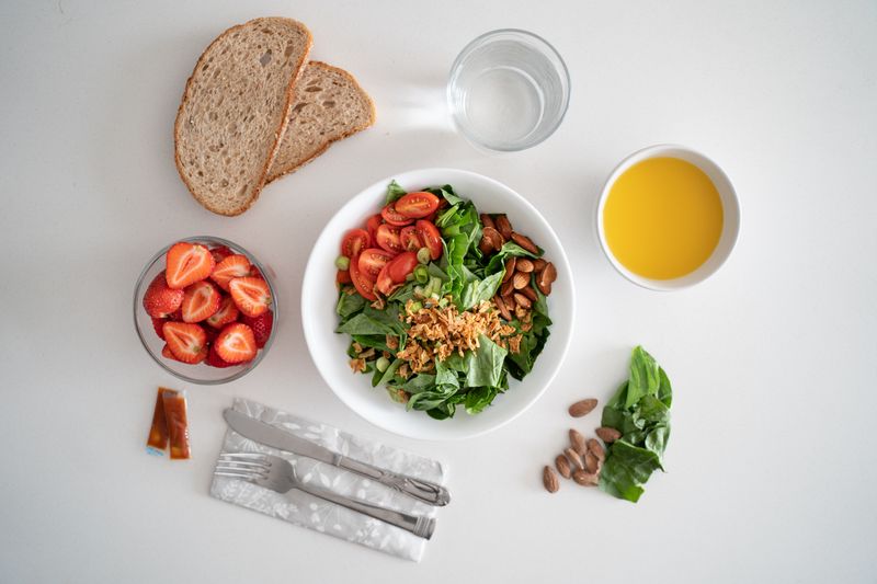 Zupas balsamic strawberry salad