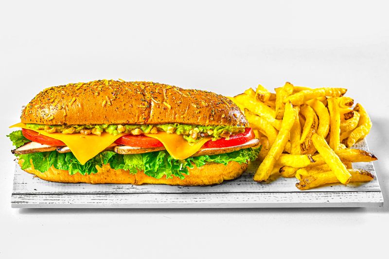 Zupas caprese avocado sandwich
