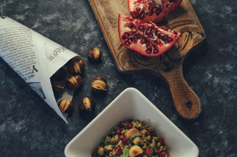 Fresh zupas salad bowl with colorful vegetables