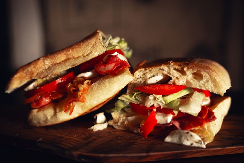 Zupas turkey pesto panini sandwich